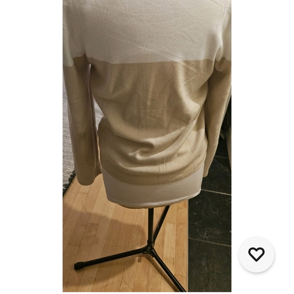 Zesica Colorblock Long Sleeve Knit Crewneck Sweater Top Women's Sz L Flattering - Picture 6 of 7